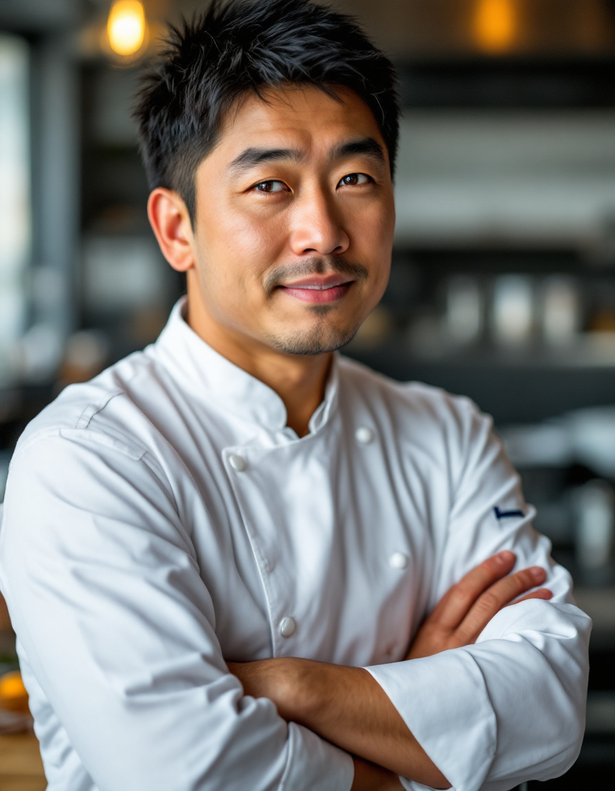 Hiro Tanaka, chef de Sushiroll Managua